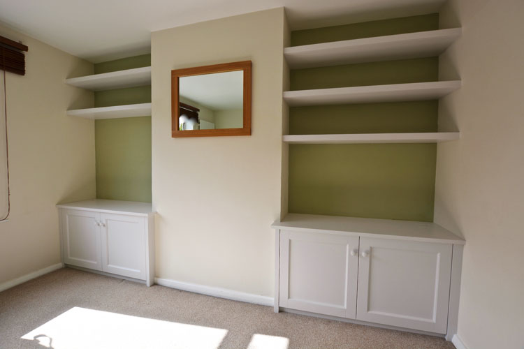 Alcove Shelving & Cupboards